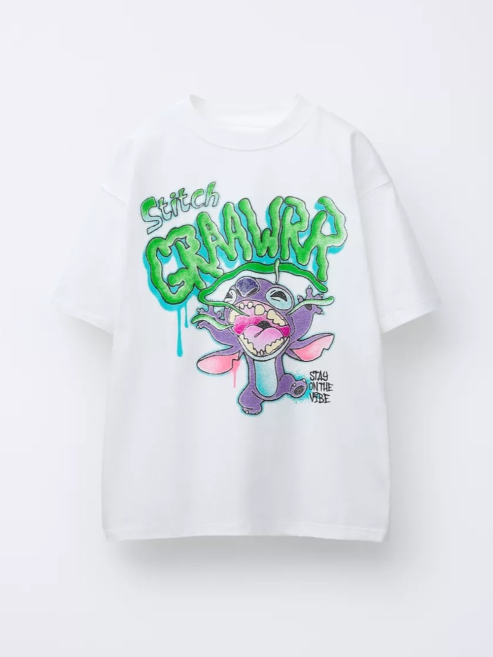ZARA LILO & STITCH DISNEY PRINT T-SHIRT
